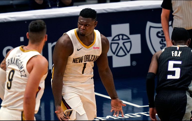 LÍDER. Zion Williamson logró 28 tantos. AP