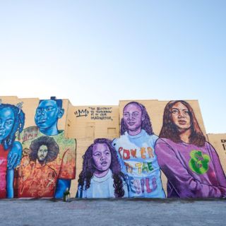 Colin Kaepernick protagoniza vallas publicitarias y mural previo al Super Bowl