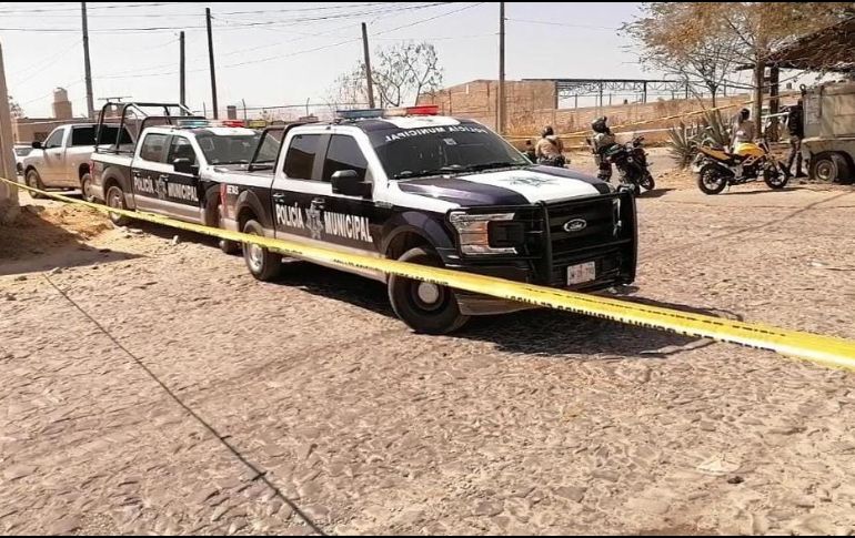 La víctima fue encontrada por la autoridad con visibles lesiones por arma de fuego; Servicios Médicos corroboró que había muerto. ESPECIAL