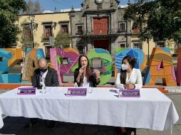 Gómez Rueda reiteró que para ella los partidos políticos son un medio, y no como un fin para realizar acciones en favor de la ciudadanía. ESPECIAL