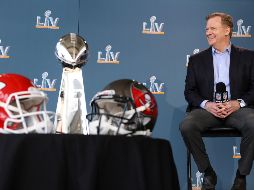 El comisionado también pidió que se reconozca los pocos, pero significativos avances que ha tenido la liga en el tema. AP / P. Knotts