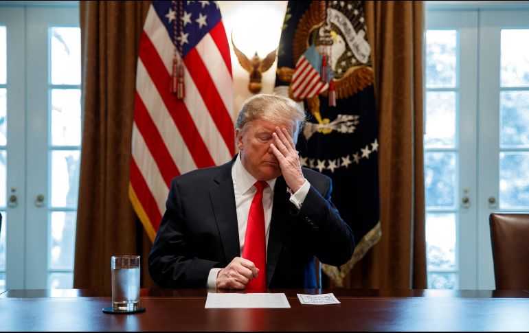 La encuesta revela que más estadounidenses tienen una visión negativa que positiva de la presidencia de Trump y su impacto sobre el país. AP / ARCHIVO