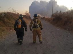 La Coordinación General de Protección Civil del Gobierno estatal ordenó la evacuación preventiva, en un kilómetro a la redonda. TWITTER / @SSPGobPue