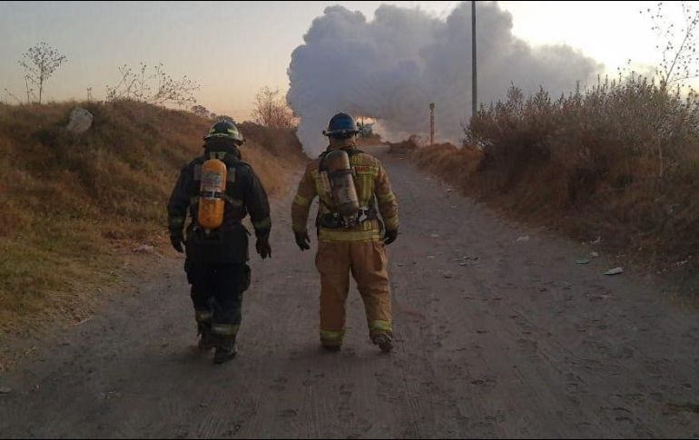La Coordinación General de Protección Civil del Gobierno estatal ordenó la evacuación preventiva, en un kilómetro a la redonda. TWITTER / @SSPGobPue