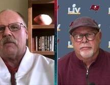 Bruce Arians y Andy Reid son las mentes maestras detrás del duelo entre Tom Brady y Patrick Mahomes en este Super Bowl 2021. AP