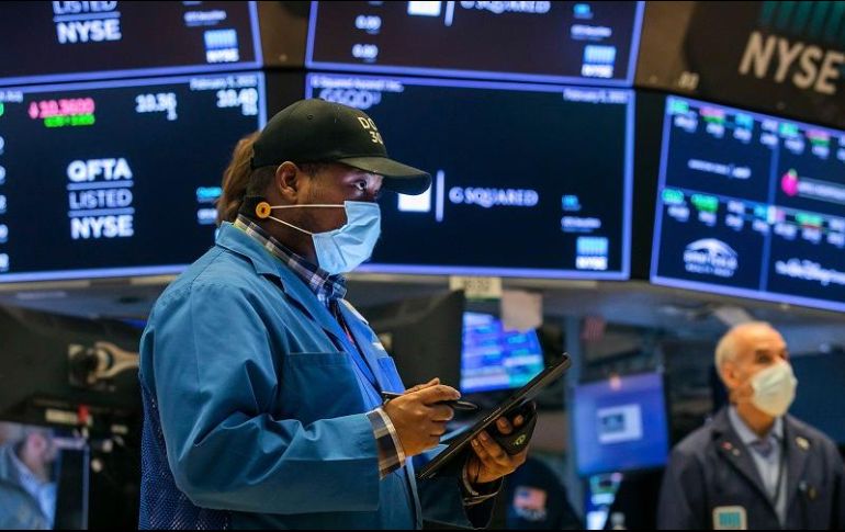 El parqué neoyorquino rebotó desde las pérdidas de la semana anterior, provocadas por el fenómeno GameStop. AP/C. Crow