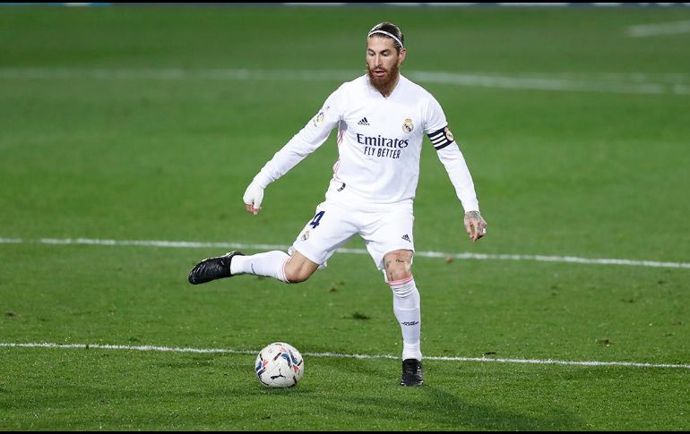 El capitán madridista se dañó la rodilla izquierda el pasado 14 de enero en el calentamiento de la semifinal de la Supercopa de España. TWITTER / @realmadrid