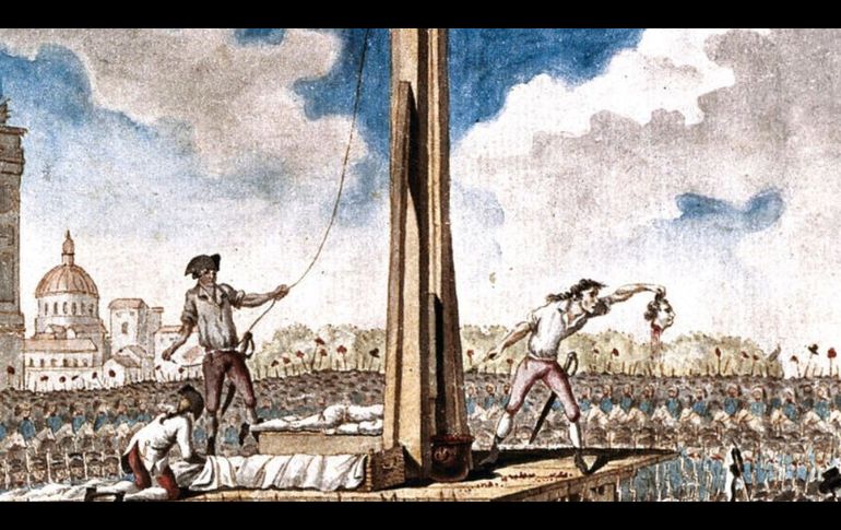Luis XVI fue el último rey de Francia y murió en la guillotina el 21 de enero de 1793. GETTY IMAGES