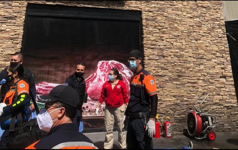 El incidente se registra en un negocio en el cruce de avenida Valdepeñas y Rinconada del Camichín. ESPECIAL