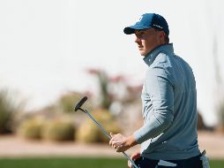 AL ALZA. Jordan Spieth tuvo ayer la mejor ronda del torneo, con 61 golpes y hoy buscará el título. AFP • C. Petersen