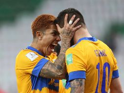 Los Tigres, campeones de la Concacaf, hicieron historia al derrotar este domingo por 1-0  al Palmeiras brasileño. AP / H. Sayed