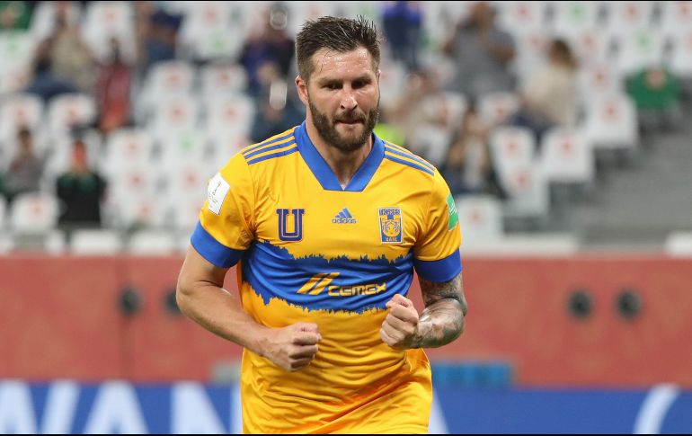 Gignac apareció para darle el triunfo a Tigres. AFP / K. Jaafar