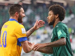 El francés dijo al terminar el encuentro de semifinales que no fue su mérito ganarle al Palmeiras. AFP / K. Jaafar