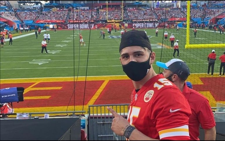 Cabe recordar que actualmente el delantero juega para el Sporting Kansas City de la MLS, equipo de la misma ciudad de los Chiefs.  INSTAGRAM / @alan_pulido17