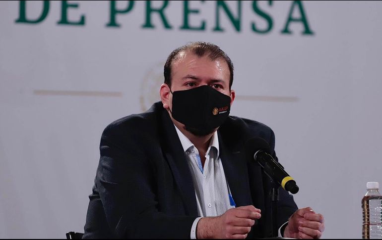 El director de Información Epidemiológica de la Secretaría de Salud, Christian Arturo Zaragoza. SUN / B. Fregoso