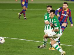 REVULSIVO. Lio entró, anotó y encabezó la reacción de los blaugranas. EFE