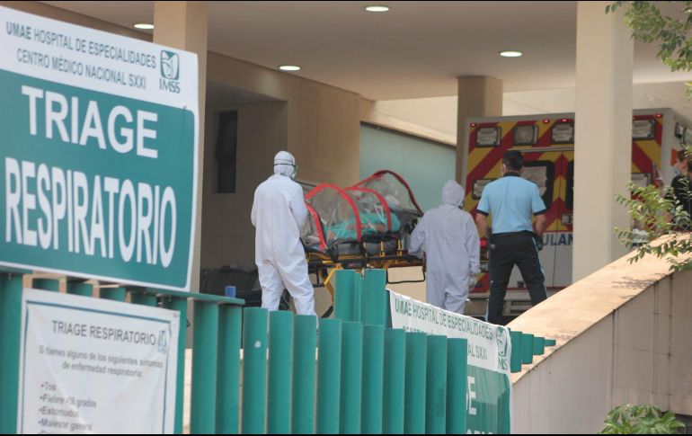 Actualmente hay mil 545 hospitalizados por coronavirus en el sector público  y la semana pasada eran mil 774. EL INFORMADOR/ARCHIVO