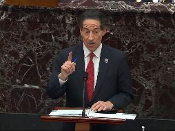 El congresista demócrata por Maryland, Jamie Raskin, quien está al frente del equipo de 