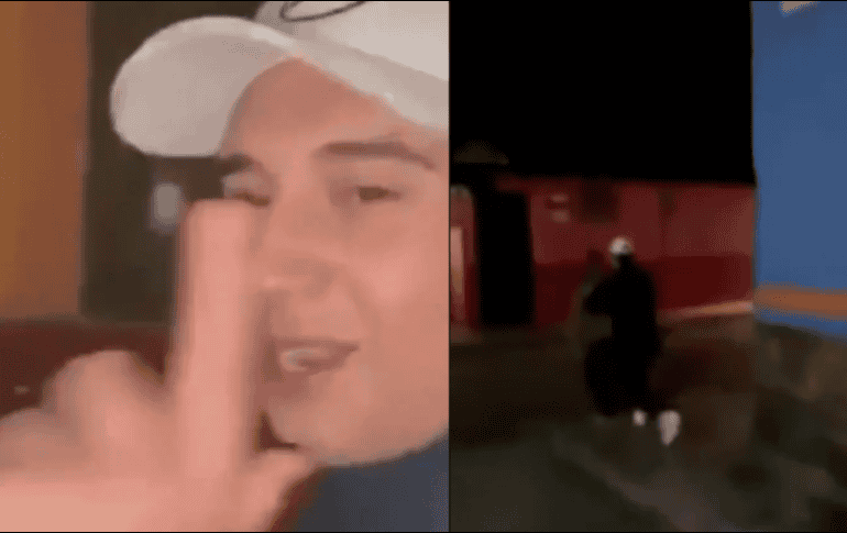 Hasta este momento la persona agredida no ha sido identificada. ESPECIAL/ TWITTER