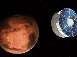 La  nave viajó casi siete meses antes hacer contacto con su objetivo. AP