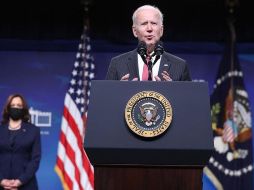 Biden exigió la renuncia de los militares golpistas. EFE/M. Reynolds