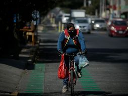 Por la vía pasan aproximadamente 400 usuarios en bici. EL INFORMADOR/F. Atilano