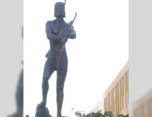 La ubicación de la escultura en el Centro histórico se encuentra frente a otros homenajeados. ESPECIAL / Gobierno de Guadlaajara