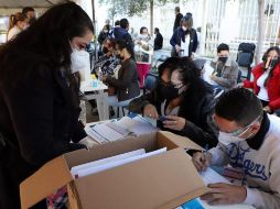 En la jornada se votó por 21 candidatos en municipios, con más de 40 militantes, en los que había dos o más aspirantes postulados. Cortesía