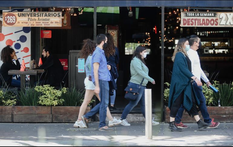 Continúa la tendencia a la baja en el reporte de casos activos. EL INFORMADOR / G. Gallo