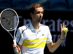 Serán los terceros cuartos de final del ruso en un torneo importante pero ya llegó a la final del Abierto de Estados Unidos en 2019. AFP