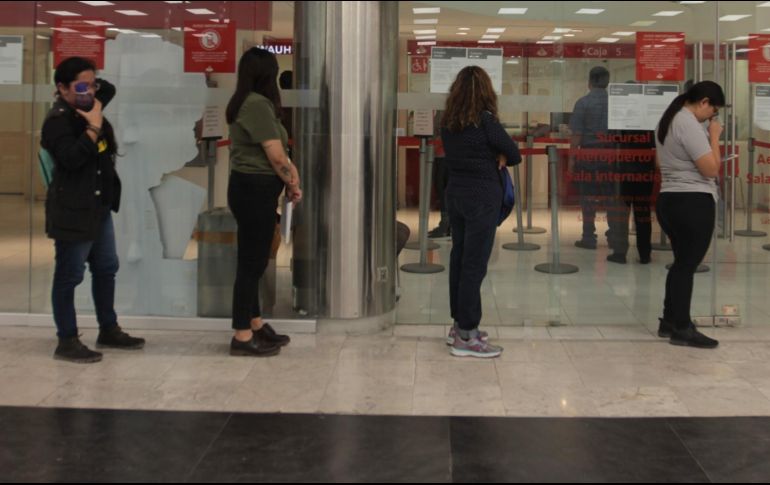 Sucursales bancarias en Coahuila, Chihuahua, Nuevo León y Tamaulipas registraban fallas. NTX/ARCHIVO