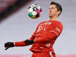 ARIETE. Robert Lewandowski llegó a 25 goles en 21 partidos de Bundesliga esta campaña.