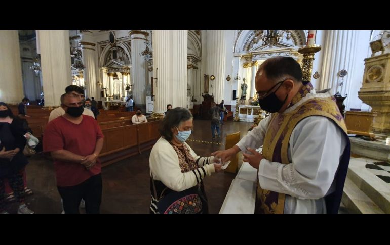 Los templos señalan que se están tomando todas las medidas de sanidad y sana distancia. EL INFORMADOR/ARCHIVO