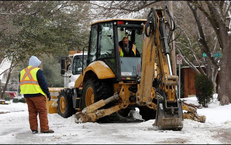 Texas vive una crisis energética sin precedentes debido al clima extremo. EFE/R. Lauer