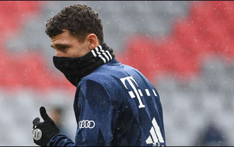 Benjamin Pavard, defensa francés del Bayern Munich. AFP