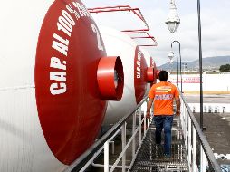 A las 57 estaciones de servicio de gas natural en México se les restringió el flujo de combustible entre 80 y 100 por ciento. EL INFORMADOR/Archivo