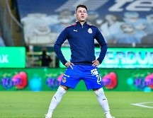 Tras estar fuera las últimas dos semanas por estar contagiado de COVID-19, Cristian Calderón ya se integró a los entrenamientos con el resto de sus compañeros en Chivas. IMAGO7