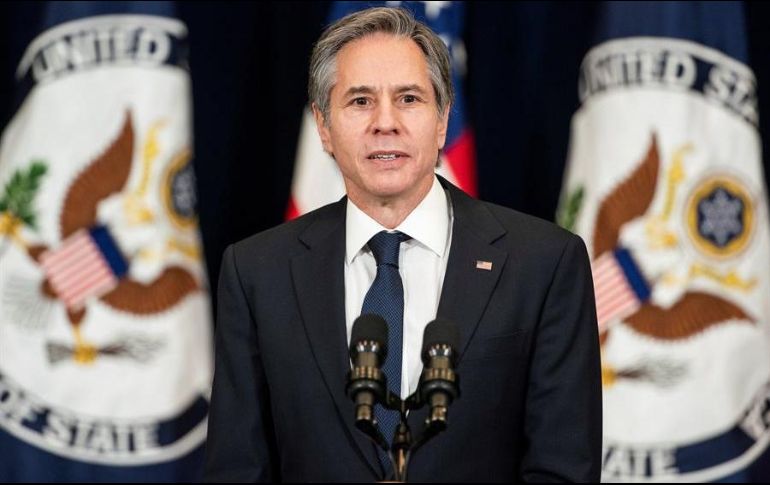 El secretario de Estado de Estados Unidos, Antony Blinken, sostuvo conversaciones con sus homólogos europeos este jueves. EFE/ARCHIVO