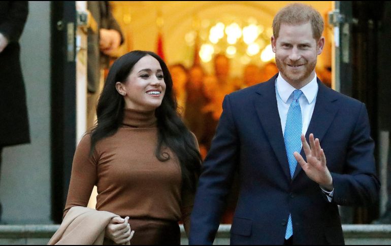 Meghan Markle y Enrique están deseosos de ser independientes financieramente y de protegerse de la presión mediática. AP / F. Augstein