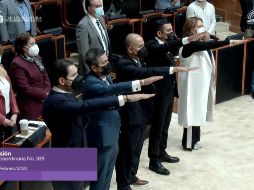 Suplirán a dos legisladores del PRI y a tres de MC que solicitaron licencias a sus cargos para contender en el próximo proceso electoral. ESPECIAL