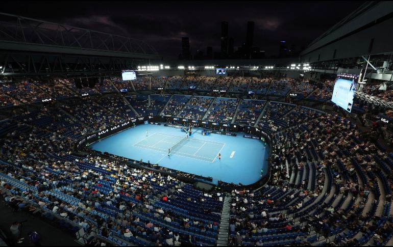 La final se llevó a cabo en la cancha del Rod Laver Arena. AP / H. Blair