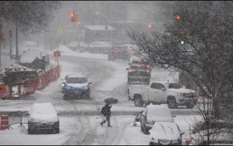 Las temperaturas subieron en torno a los 15º Celsius en Houston y Austin. EFE/J. Lane