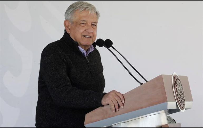 AMLO aseguró que su gobierno ha hecho un manejo del presupuesto con honradez y por eso se cuenta con presupuesto suficiente para las vacunas. EFE/Presidencia De México