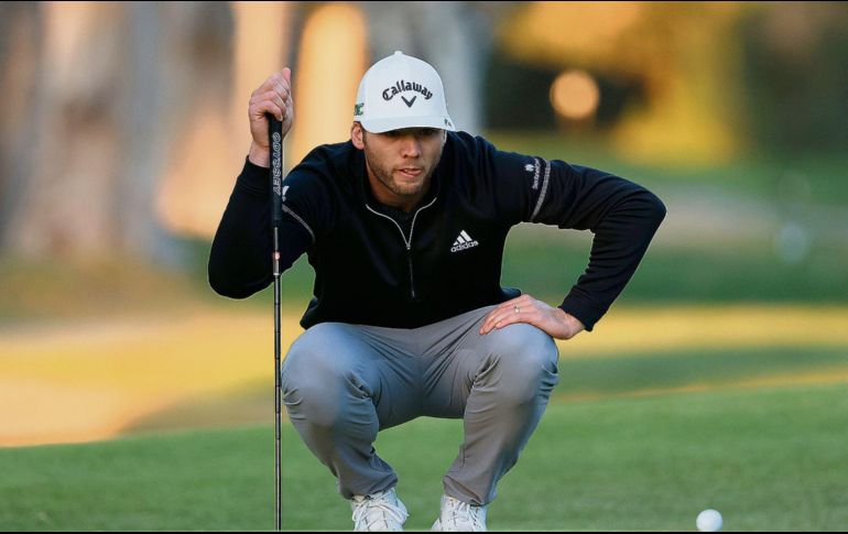 A LA CABEZA. Burns está en la cima con un acumulado de 10 abajo de par. AFP