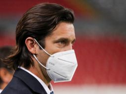 POLÉMICA. Santiago Solari dio a entender que no se incurrió en alineación indebida, aunque el propio jugador, Federico Viñas, es evidenciado por el reglamento. IMAGO7