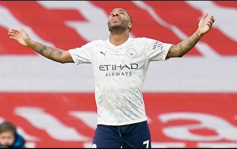 AGRADECIDO. Raheem Sterling hizo la diferencia. EFE