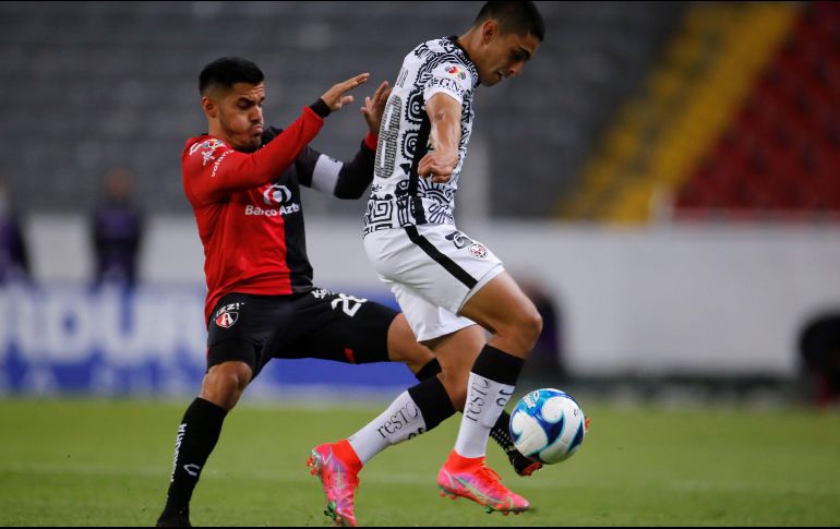 Atlas perdió 2-0 ante el América en la cancha, pero podría ganarlo en la mesa. EFE / F. Guasco