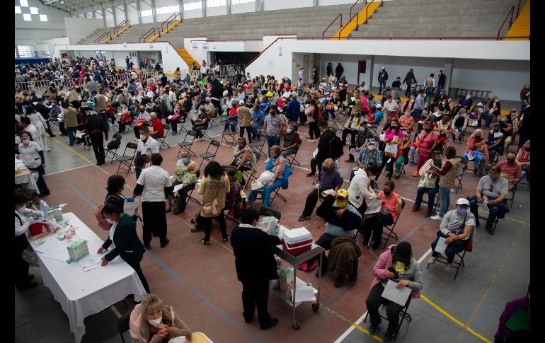 El Gobierno federal asignó al municipio 200 mil dosis. AFP/C. Cruz