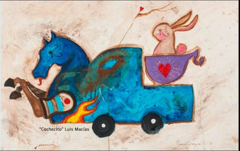 La charla se realiza en el marco de la exposición colectiva “El juguete. Visión plástica figurativa contemporánea sobre el juguete mexicano”. FACEBOOK / Cultura Zapopan