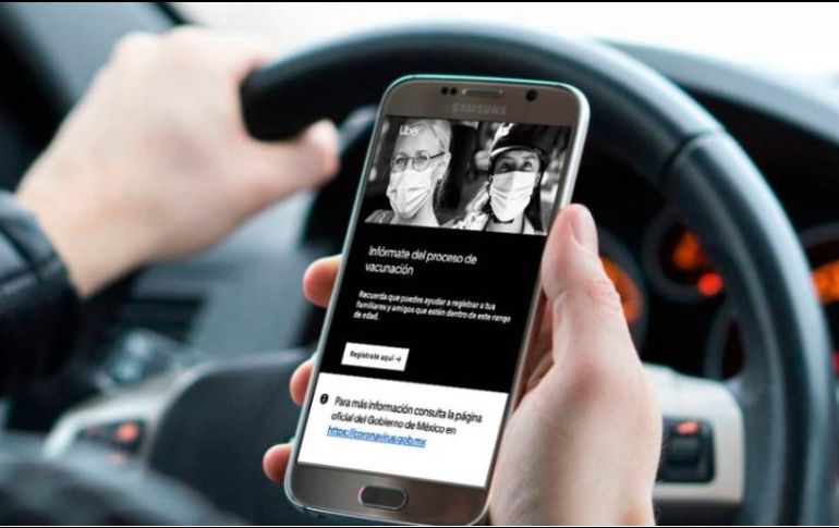 Con el folio del registro de vacunación ingresado en la app se podrá tener un descuento para viajes a los centros donde se aplica la vacuna. ESPECIAL